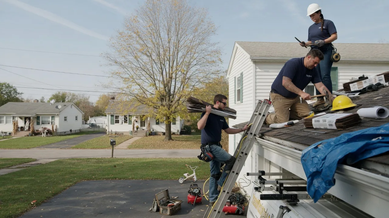 Local Roofing Contractors in Girard, IL near me